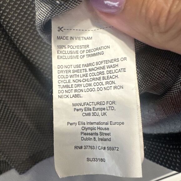 Callaway Golf Polo Shirt Opti Dri All Over Print Pattern Logo Mens 2XL XXL Black - Picture 2 of 8